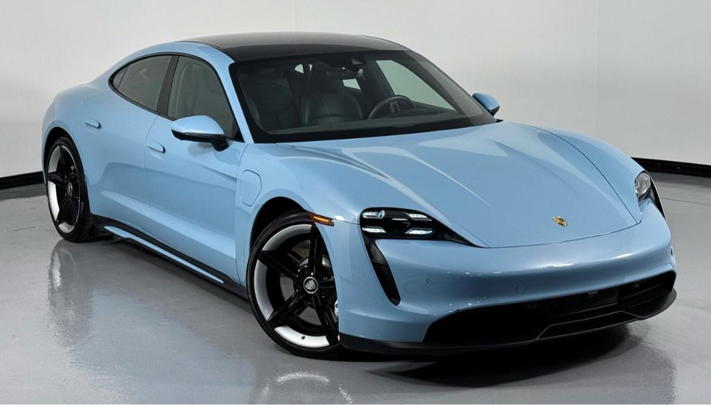 used 2021 Porsche Taycan car, priced at $66,900