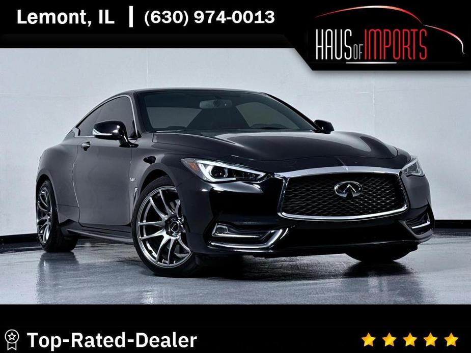 used 2017 INFINITI Q60 car, priced at $28,800