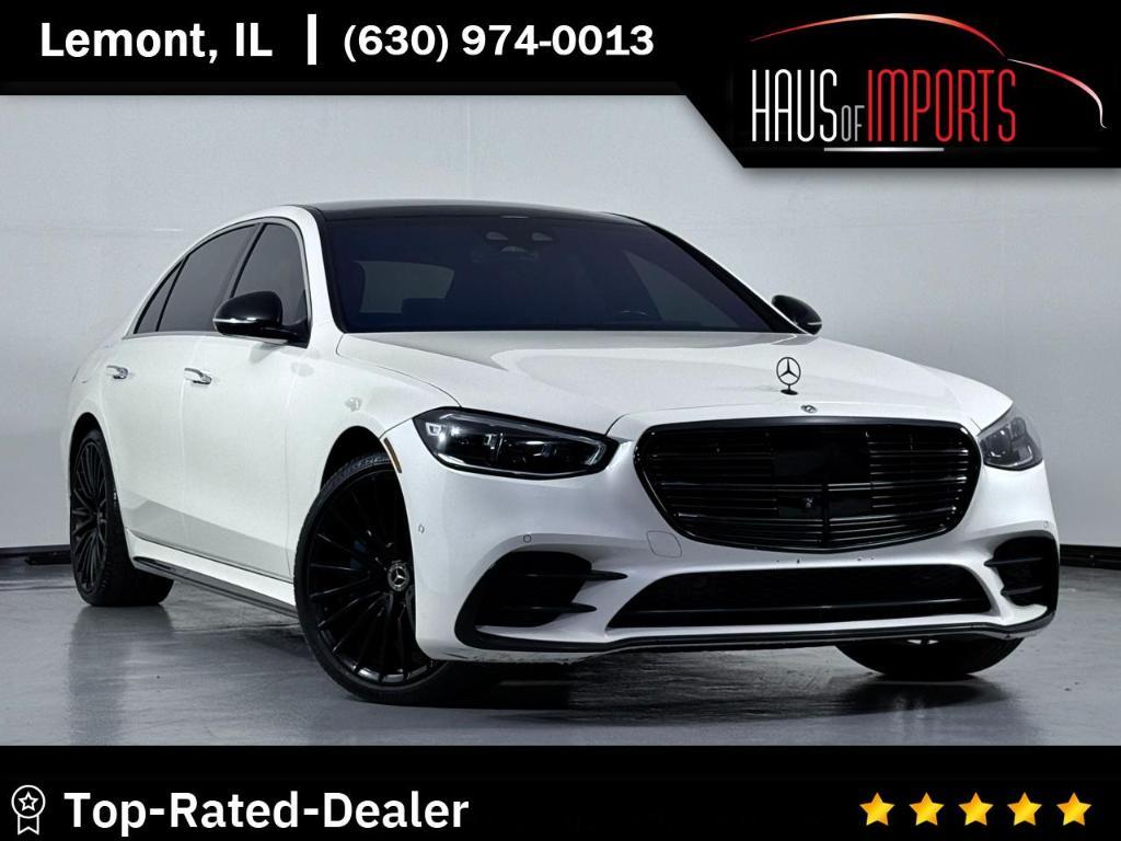 used 2022 Mercedes-Benz S-Class car, priced at $59,900