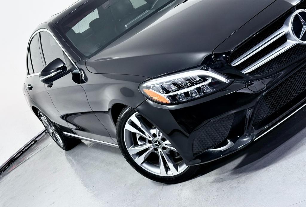 used 2019 Mercedes-Benz C-Class car, priced at $20,400