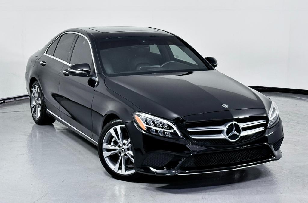 used 2019 Mercedes-Benz C-Class car, priced at $20,400