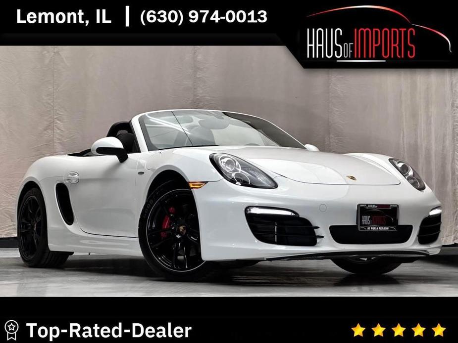 used 2014 Porsche Boxster car, priced at $47,500