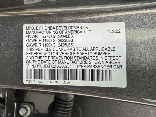 used 2023 Acura TLX car, priced at $41,990