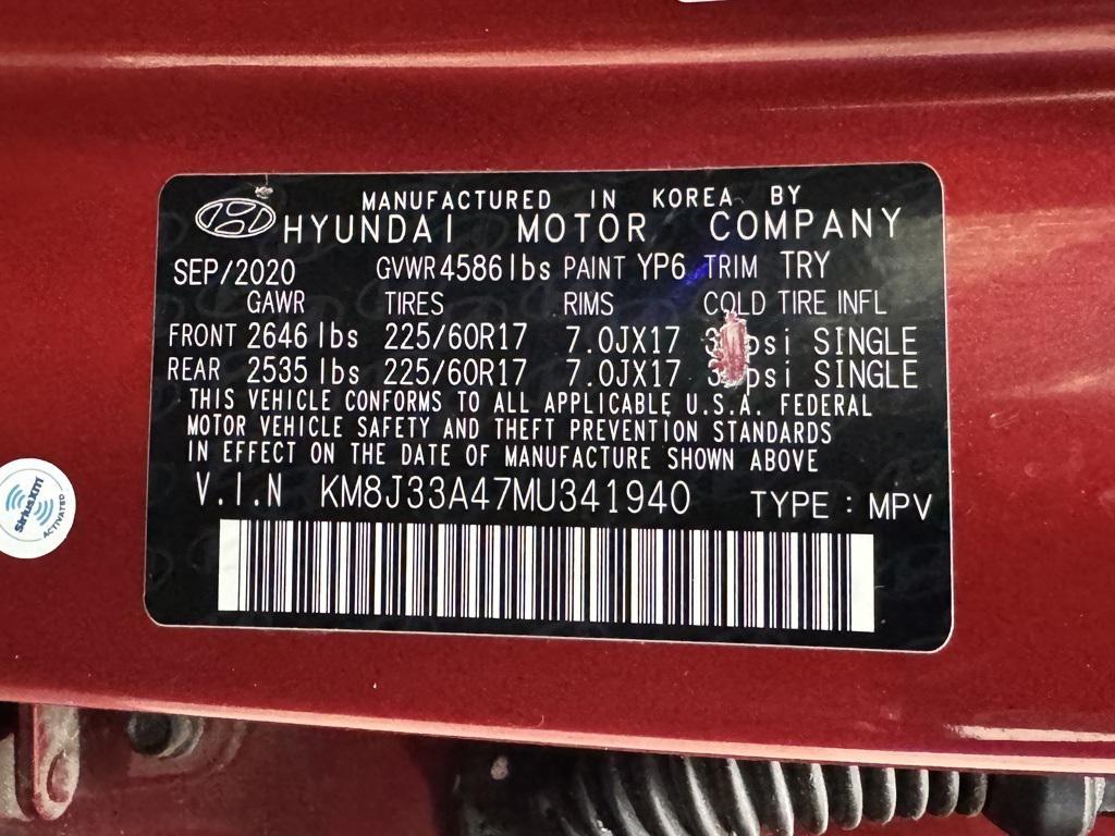 used 2021 Hyundai Tucson car, priced at $16,500