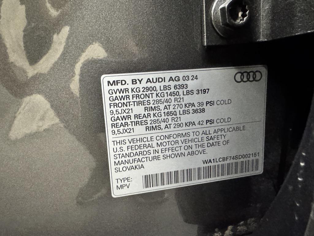 used 2025 Audi Q7 car, priced at $51,000