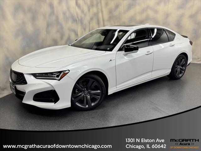 used 2023 Acura TLX car, priced at $38,477