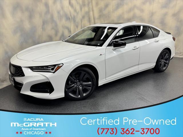 used 2023 Acura TLX car, priced at $38,509
