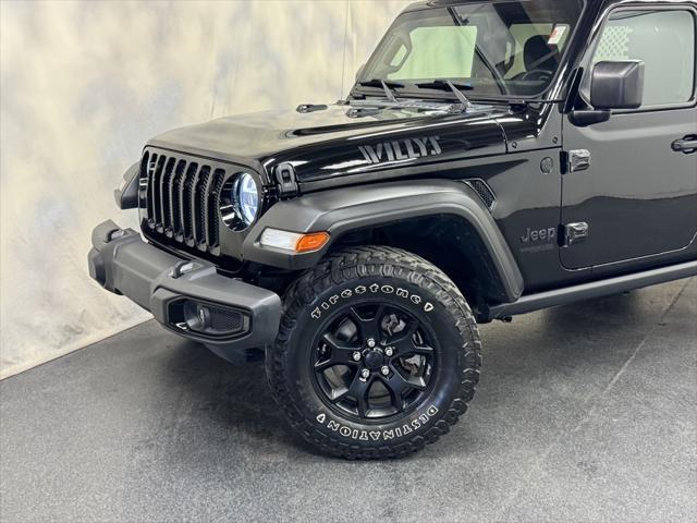 used 2021 Jeep Wrangler car, priced at $33,395