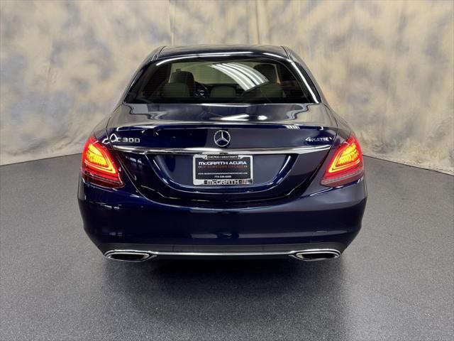 used 2021 Mercedes-Benz C-Class car, priced at $28,099