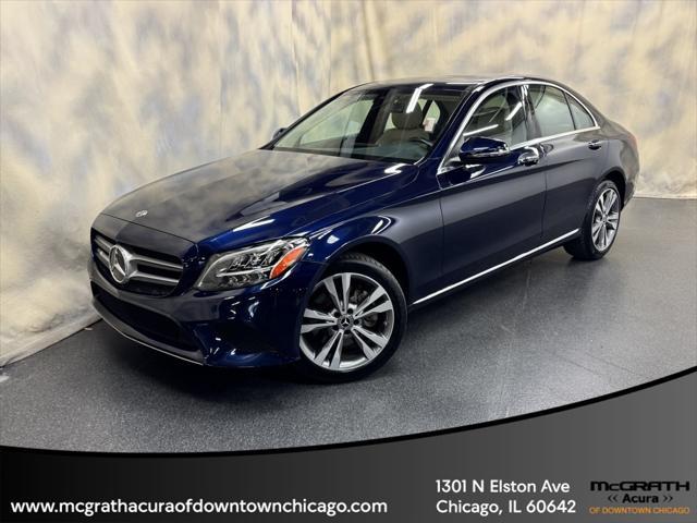 used 2021 Mercedes-Benz C-Class car, priced at $28,099