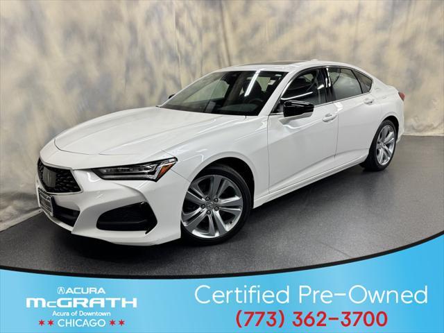 used 2021 Acura TLX car, priced at $27,755