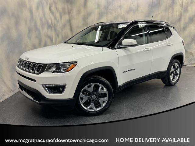 used 2021 Jeep Compass car, priced at $22,765
