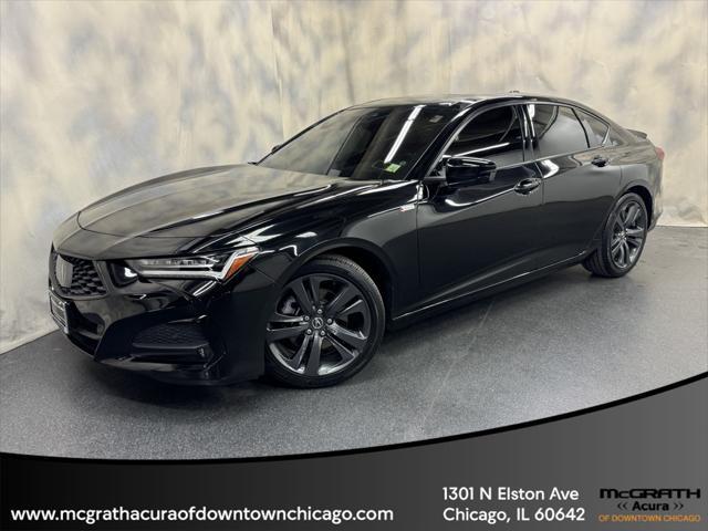 used 2022 Acura TLX car, priced at $35,795
