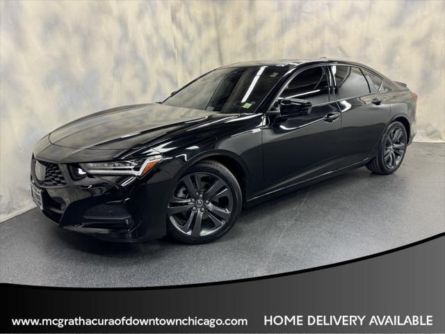used 2022 Acura TLX car, priced at $35,875