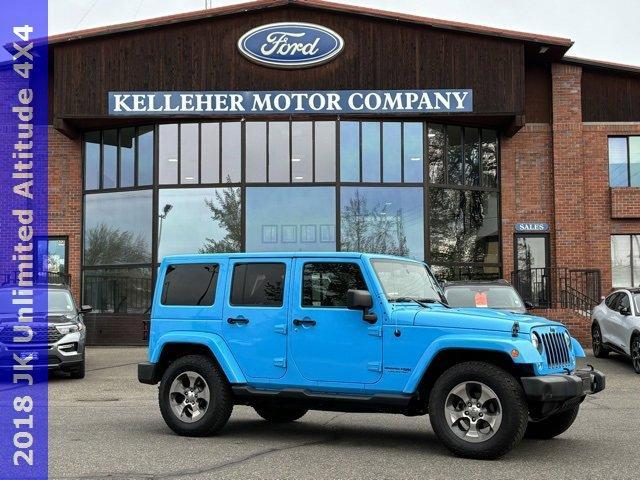 used 2018 Jeep Wrangler JK Unlimited car, priced at $28,999