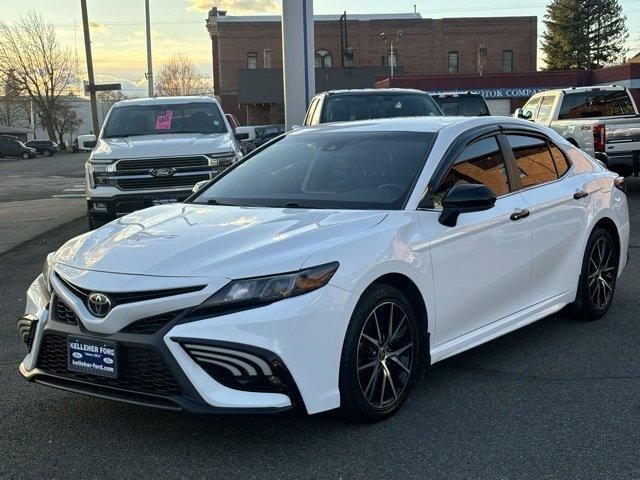 used 2021 Toyota Camry car, priced at $20,972