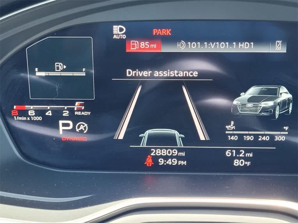 used 2022 Audi A4 car, priced at $30,500