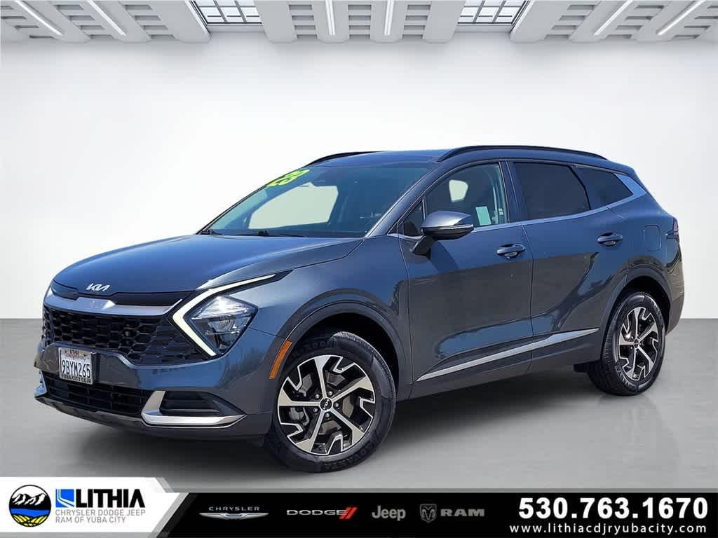 used 2023 Kia Sportage Hybrid car, priced at $28,200
