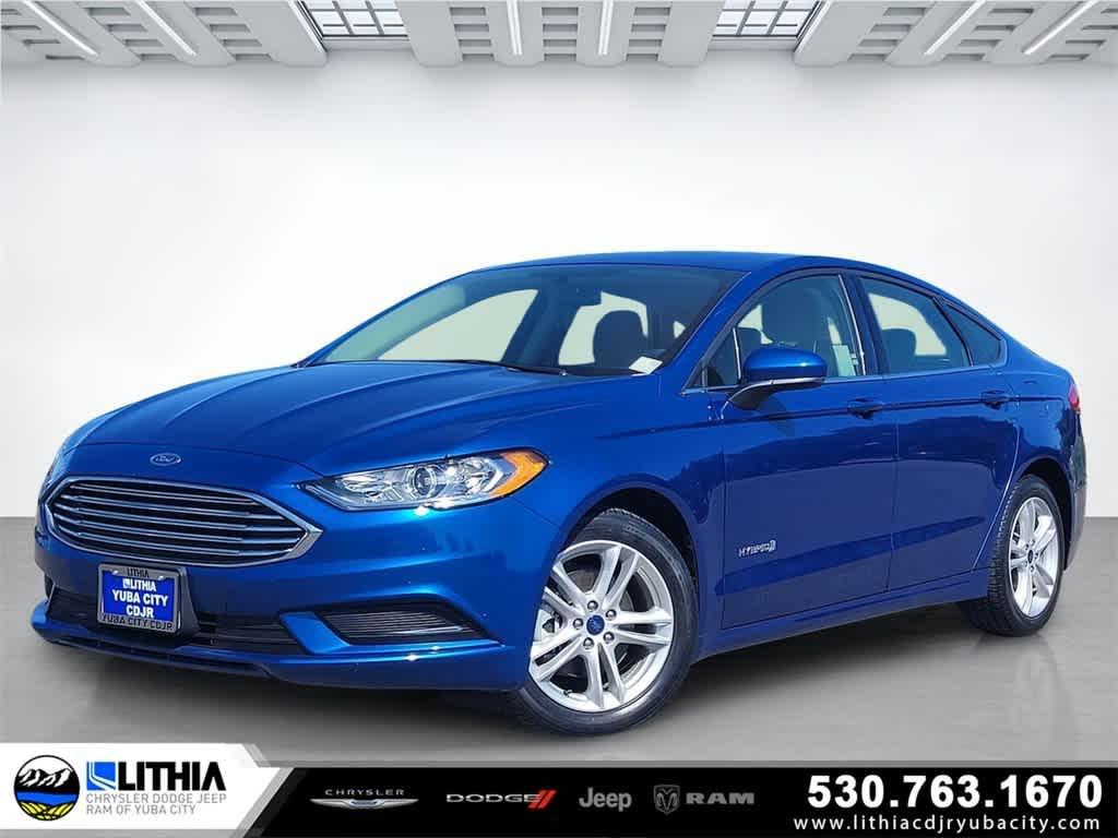 used 2018 Ford Fusion Hybrid car, priced at $18,451