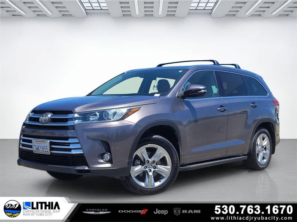 used 2017 Toyota Highlander car, priced at $27,500
