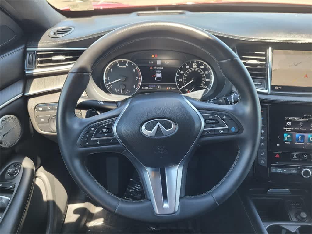 used 2022 INFINITI QX55 car, priced at $31,635