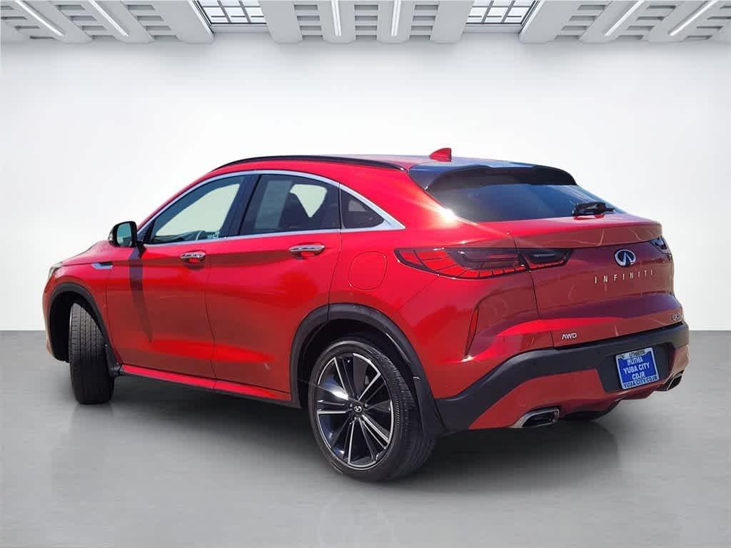 used 2022 INFINITI QX55 car, priced at $31,635