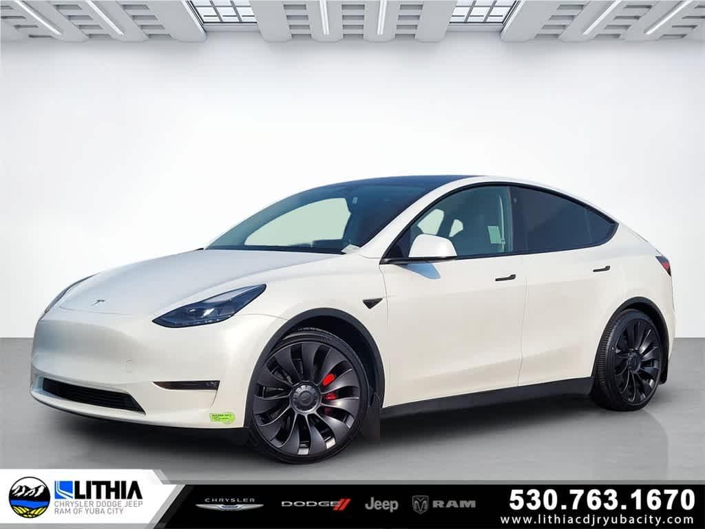 used 2023 Tesla Model Y car, priced at $35,832