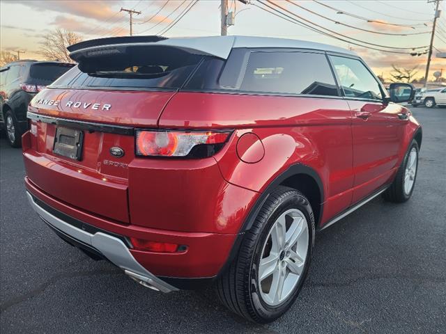 used 2012 Land Rover Range Rover Evoque car, priced at $13,995