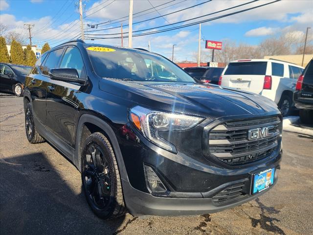 used 2021 GMC Terrain car, priced at $17,795