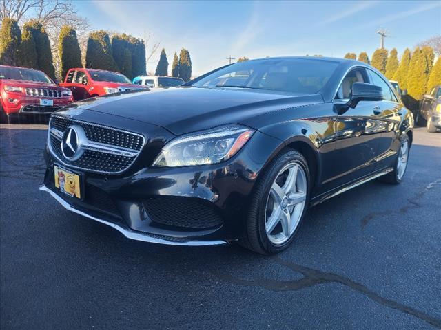 used 2015 Mercedes-Benz CLS-Class car, priced at $21,995