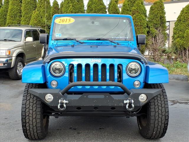 used 2015 Jeep Wrangler Unlimited car, priced at $14,995