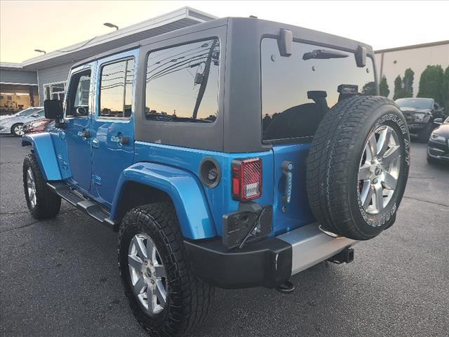 used 2015 Jeep Wrangler Unlimited car, priced at $14,995