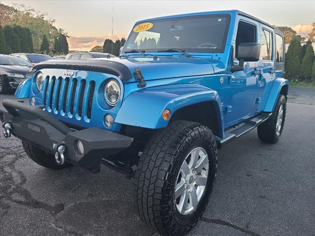 used 2015 Jeep Wrangler Unlimited car, priced at $14,995