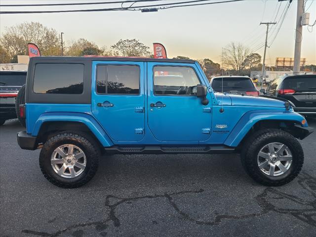 used 2015 Jeep Wrangler Unlimited car, priced at $14,995