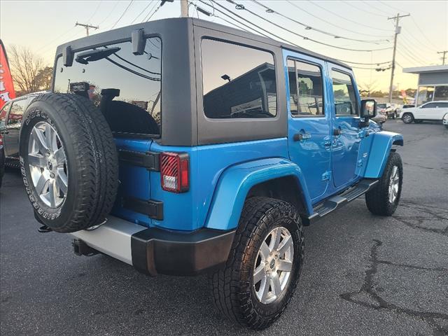 used 2015 Jeep Wrangler Unlimited car, priced at $14,995