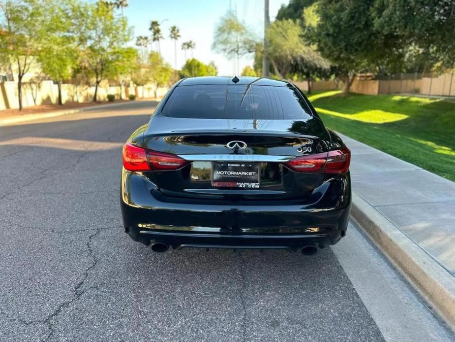 used 2018 INFINITI Q50 car, priced at $19,999