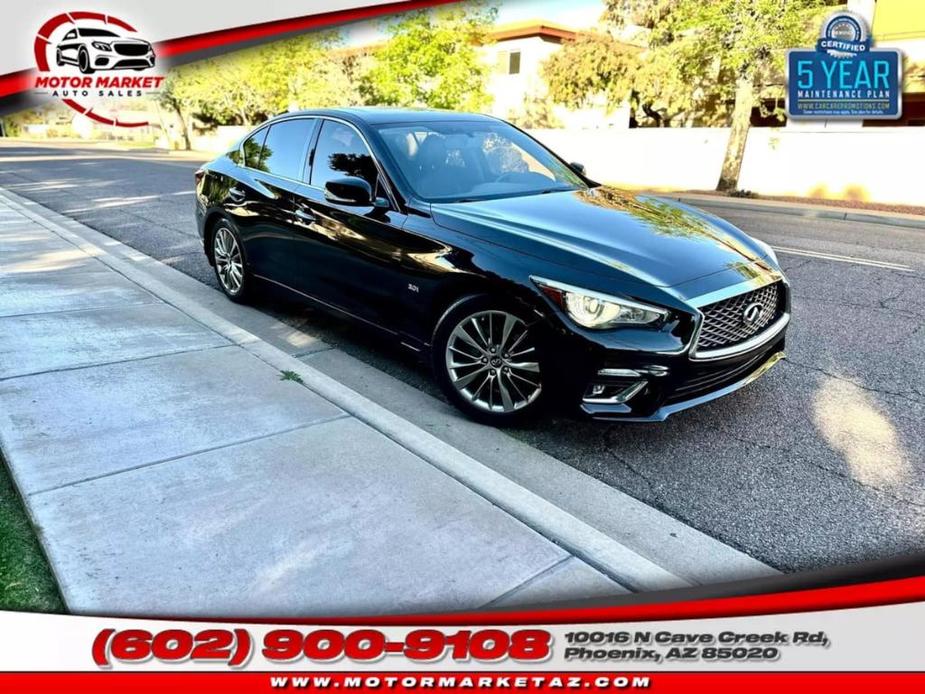 used 2018 INFINITI Q50 car, priced at $19,999