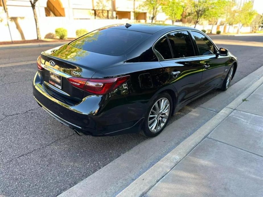 used 2018 INFINITI Q50 car, priced at $19,999