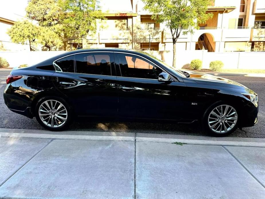 used 2018 INFINITI Q50 car, priced at $19,999