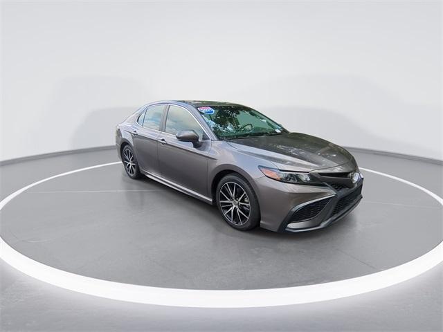 used 2021 Toyota Camry car, priced at $19,400