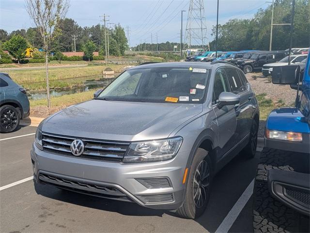 used 2021 Volkswagen Tiguan car, priced at $21,400
