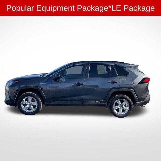 used 2021 Toyota RAV4 Hybrid car, priced at $22,500