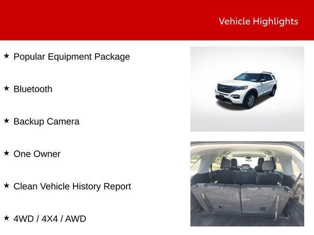 used 2021 Ford Explorer car, priced at $32,900