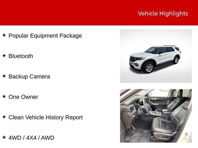 used 2021 Ford Explorer car, priced at $31,800
