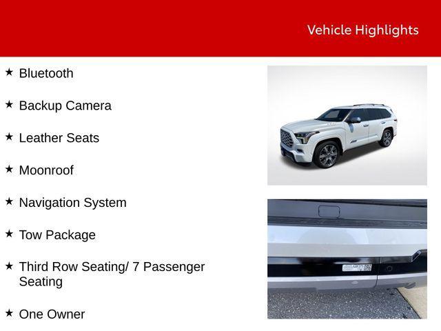 used 2025 Toyota Sequoia car, priced at $84,900