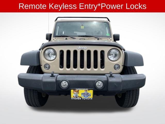 used 2016 Jeep Wrangler car, priced at $17,765