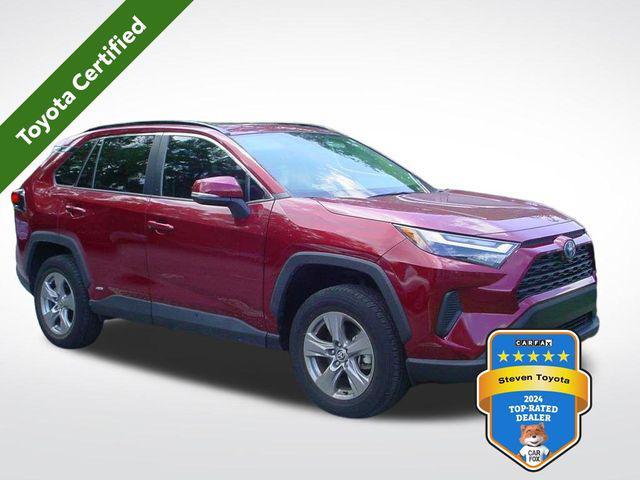 used 2022 Toyota RAV4 Hybrid car, priced at $35,750