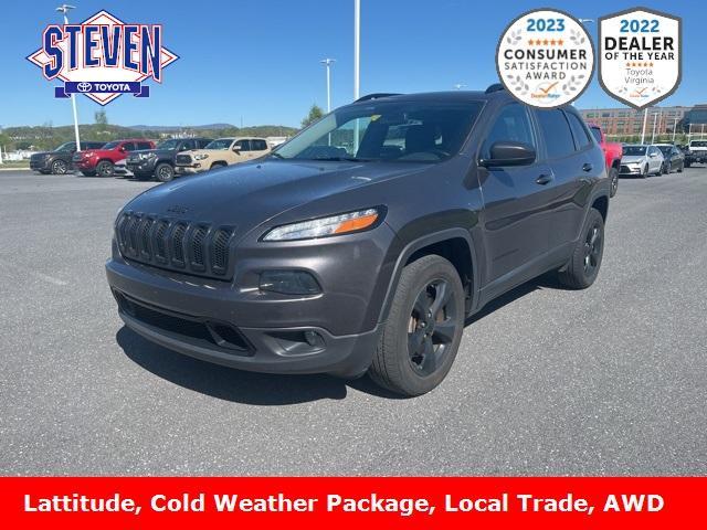 used 2018 Jeep Cherokee car, priced at $17,600