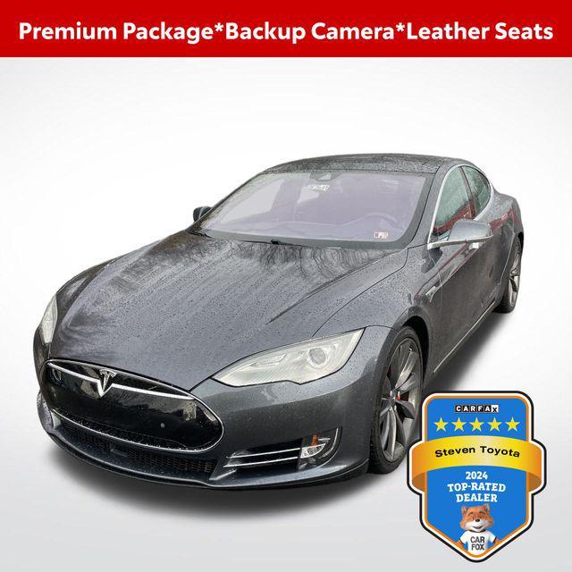 used 2014 Tesla Model S car, priced at $23,390