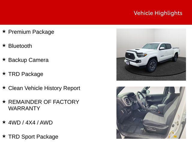 used 2020 Toyota Tacoma car, priced at $35,500